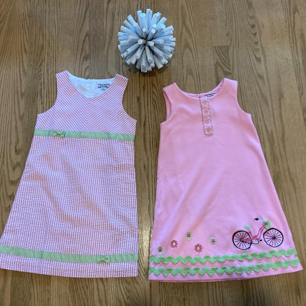 2 Girls Heartstrings Dresses Size 7 and 8